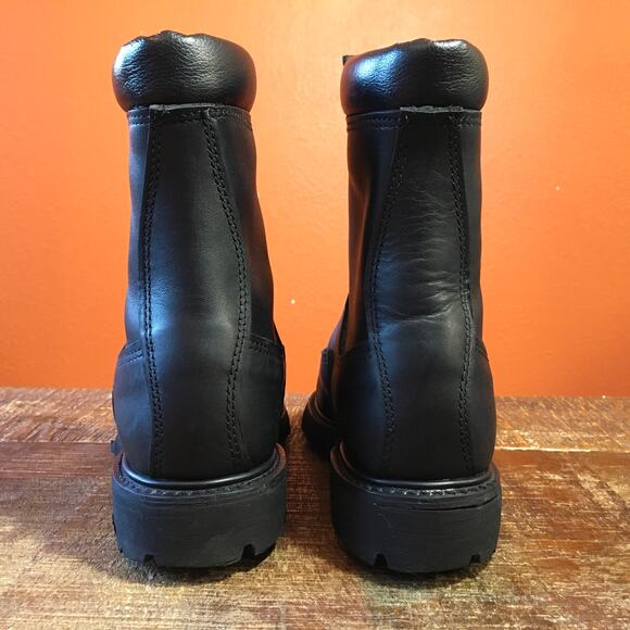 Matterhorn 8" WP Steel Toe Metaguard Prep Plant Work Boot Mens 7 W Combat Black - Picture 5 of 11